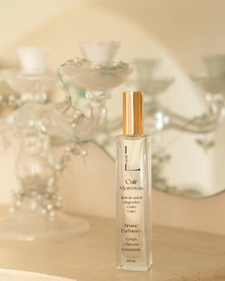 Brume parfumée artisanale - Cuir Mystérieux